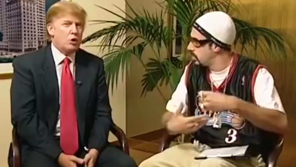 Donald Trump is interviewed by Ali G (Sacha Baron Cohen)