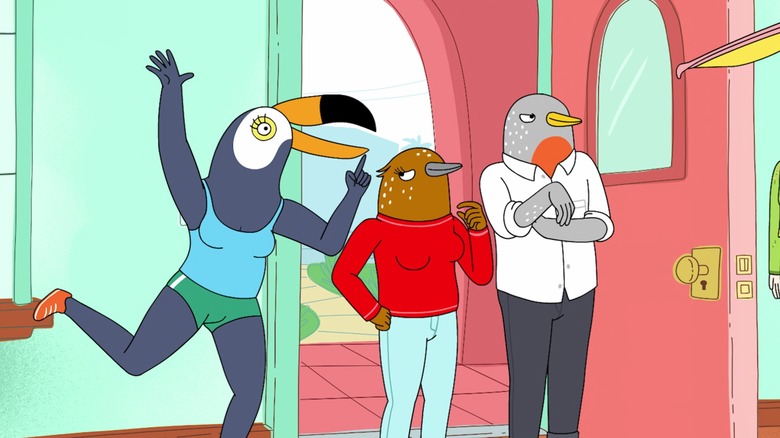 The cast of Tuca & Bertie