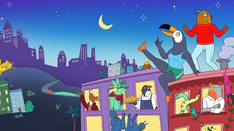 The cast of Tuca & Bertie