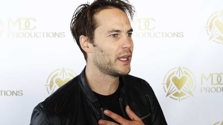 Taylor Kitsch talking