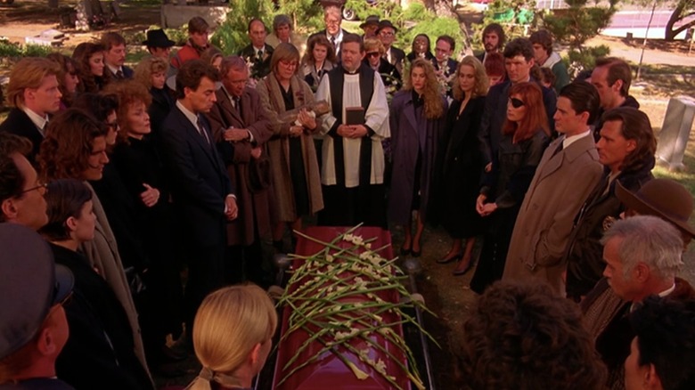 Laura Palmer's funeral 