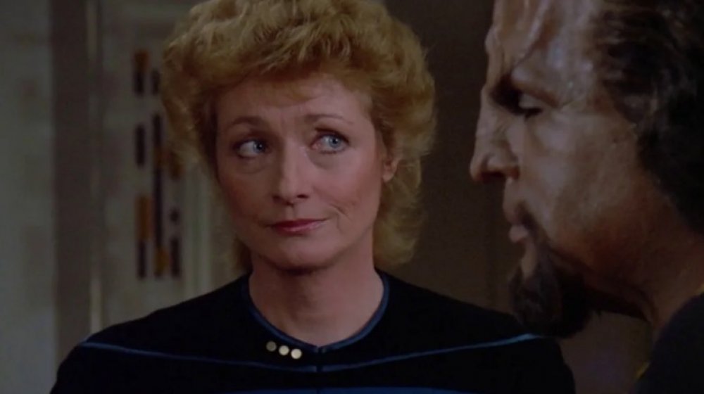 Diana Muldaur on Star Trek: The Next Generation