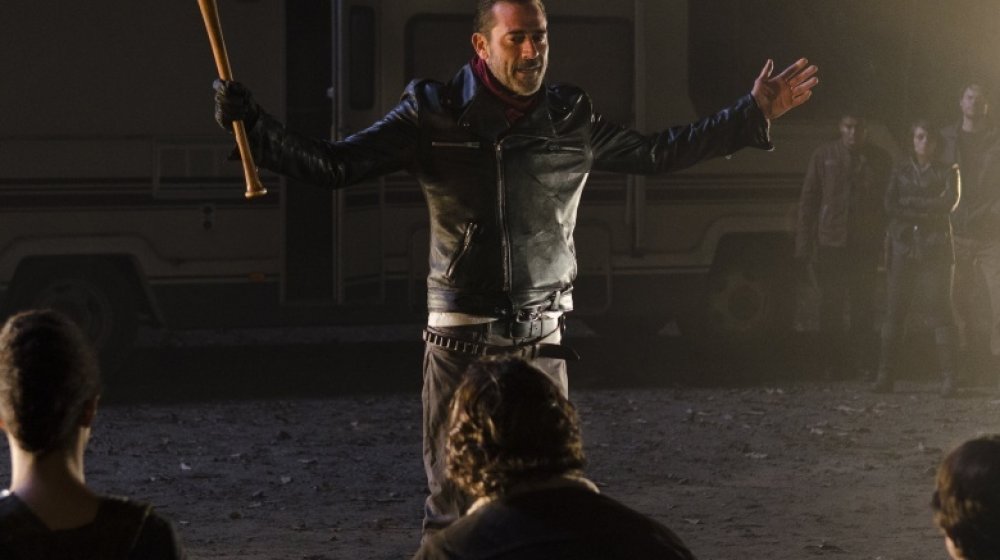 Jeffrey Dean Morgan as Negan, from The Walking Dead