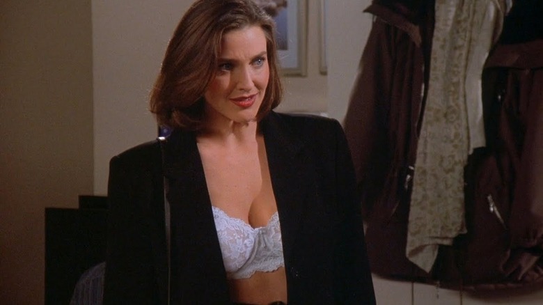 Brenda Strong in a bra as a top