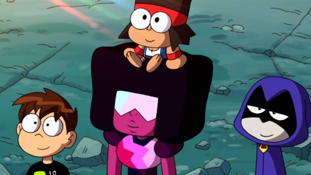 OK K.O.! Let's Be Heroes, Steven Universe, Ben 10, Teen Titans Go!, crossover