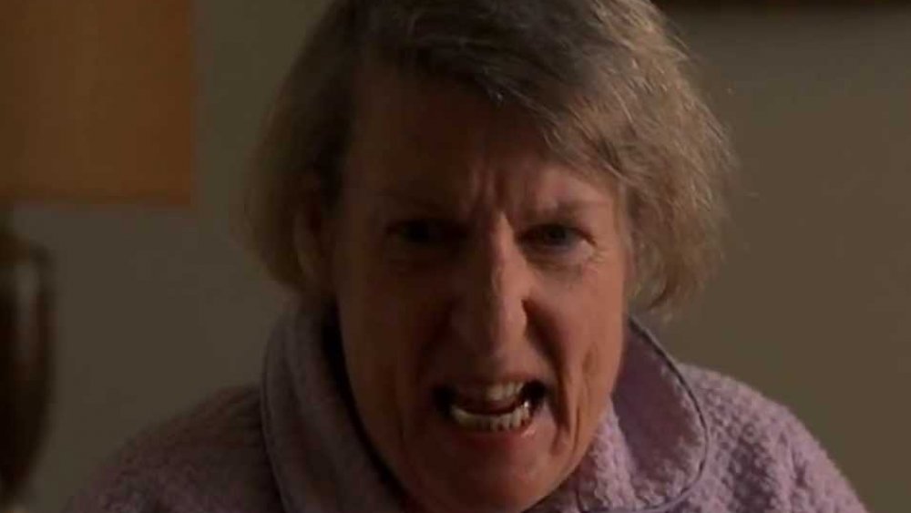 Nancy Marchand as Livia Soprano on The Sopranos