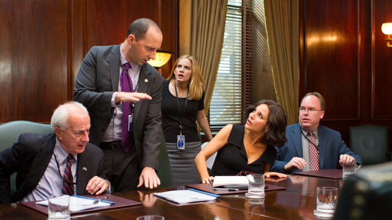 Scene from Veep