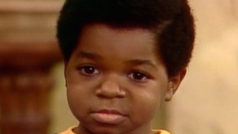 Gary Coleman slightly frowning