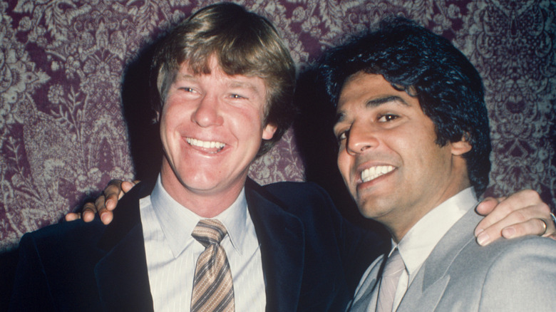 Larry Wilcox and Erik Estrada post together in suits