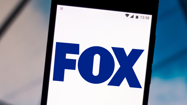 Fox logo on cellohone