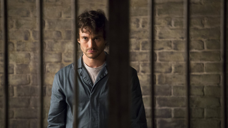 Will Graham behind bars in Hannibal