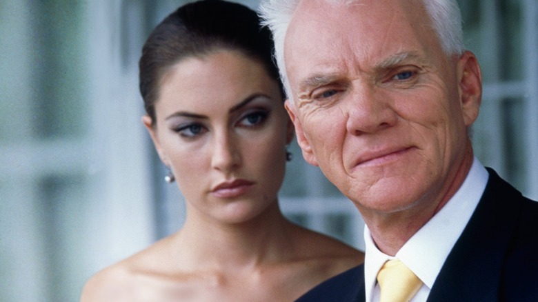 Mädchen Amick and Malcolm McDowell in Fantasy Island reboot