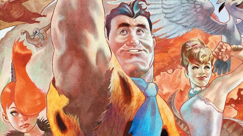 Fred Flintstone in DC Comics cover