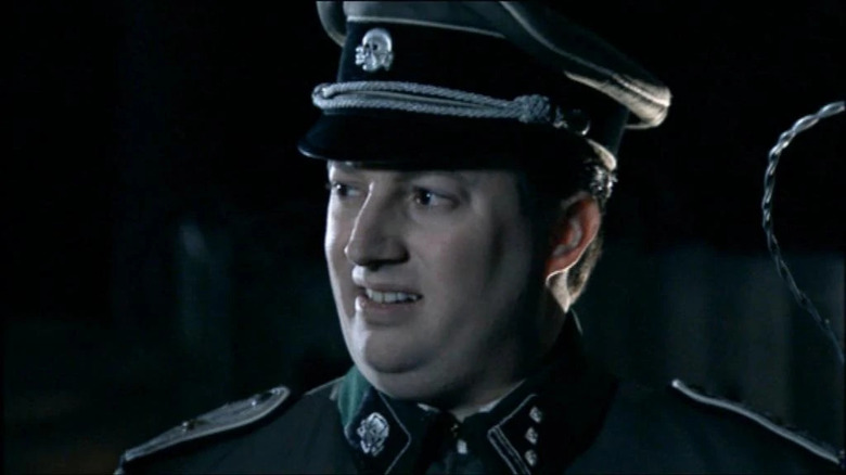 David Mitchell as Nazi in existential crisis