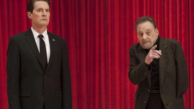 Dale Cooper and Bob in the Red Room