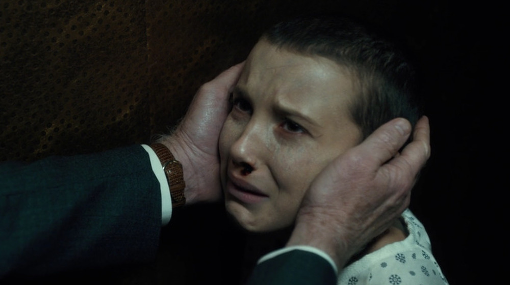 Eleven crying