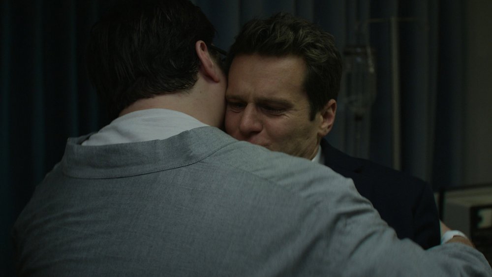 Cameron Britton and Jonathan Groff in Mindhunter