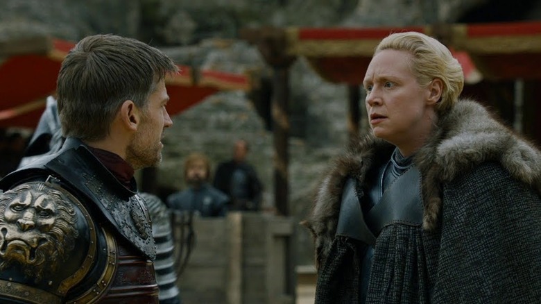 Jaime speaks with Brienne