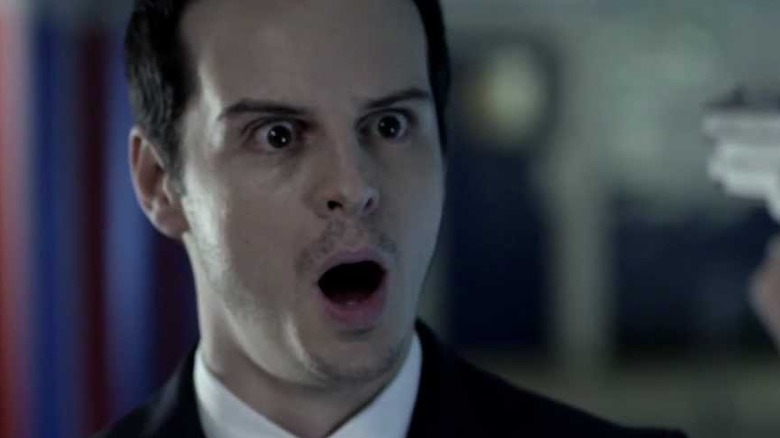 Sherlock confronts Moriarty