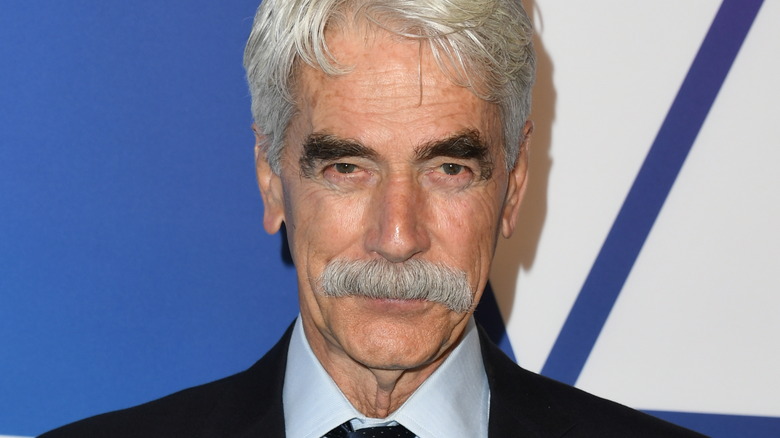 Sam Elliot on a red carpet