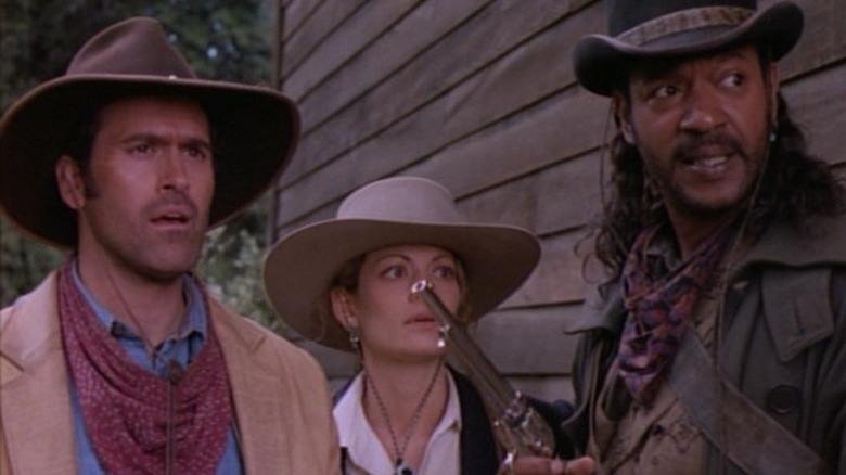 Brisco and the gang in The Adventures of Brisco County, Jr.