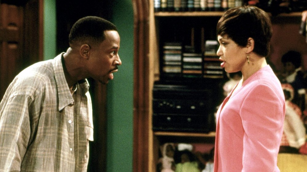 Martin Lawrence and Tisha Campbell in Martin