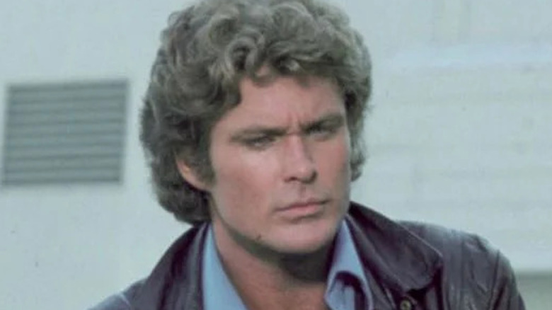 Michael Knight squints