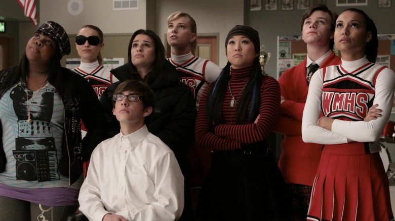 The cast of Glee