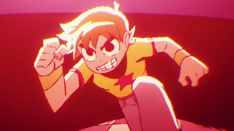 Scott Pilgrim running