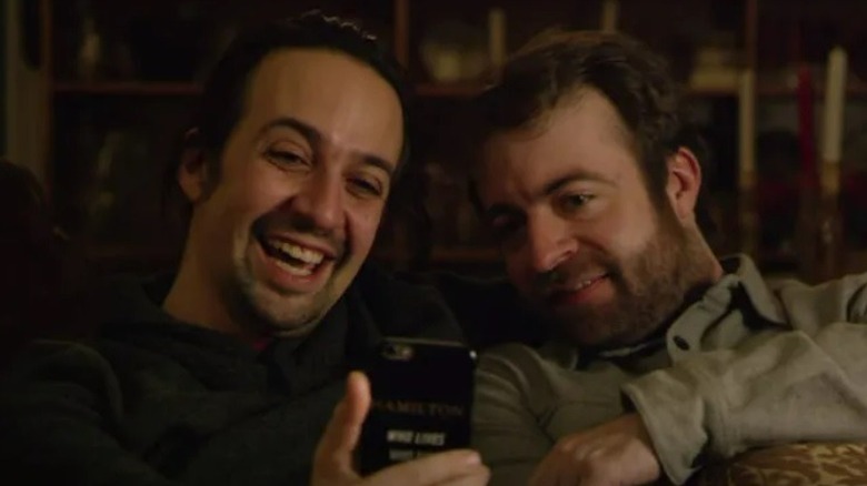 Lin-Manuel Miranda and Derek Waters