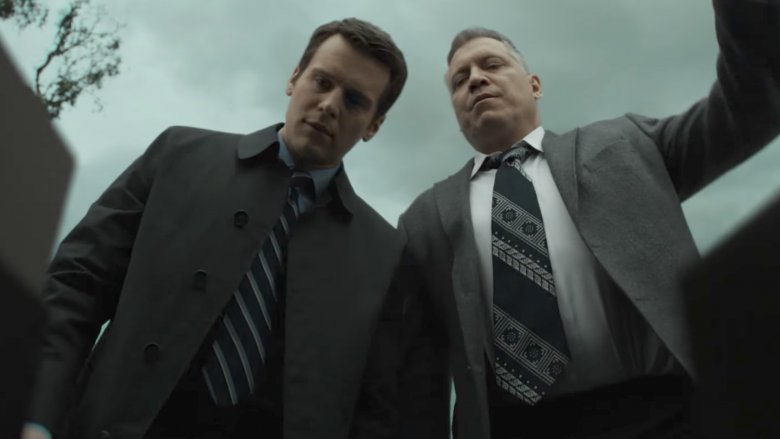 Jonathan Groff and Holt McCallany in Mindhunter