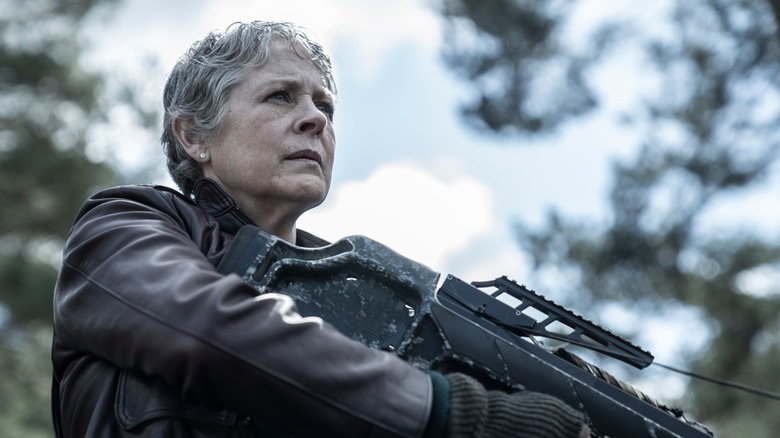 Carol with a crossbow