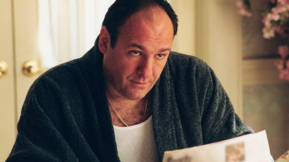 James Gandolfini in The Sopranos