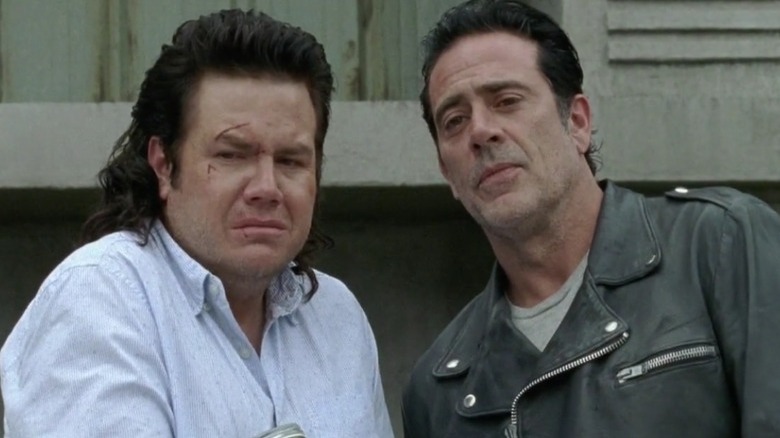 Eugene Porter and Negan Smith outsite