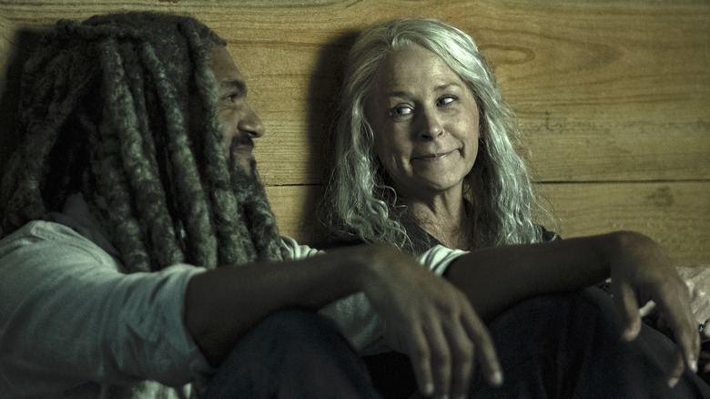 Ezekiel and Carol smiling