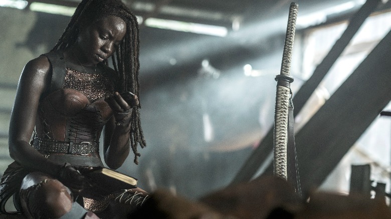 Twds Rick And Michonne Spinoff Will Be An Epic Love Story According To Danai Gurira 