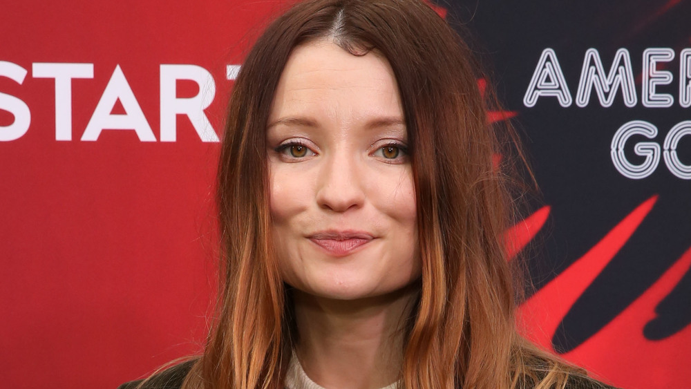 Emily Browning smiling