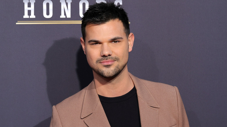 Taylor Lautner smiling