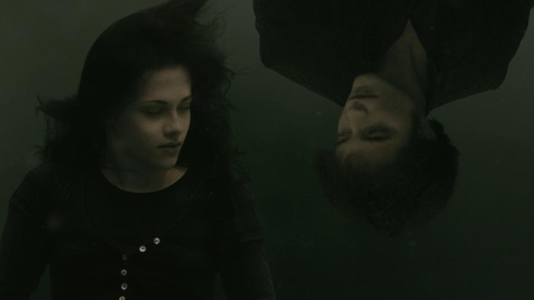 Bella almost drowns