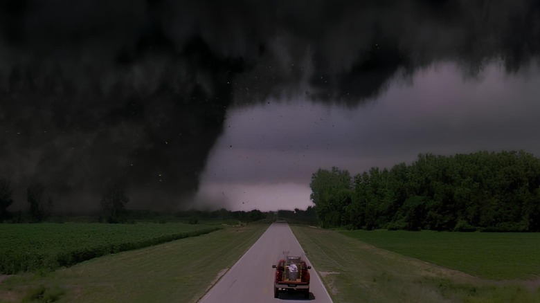 Storm tracers track the tornado