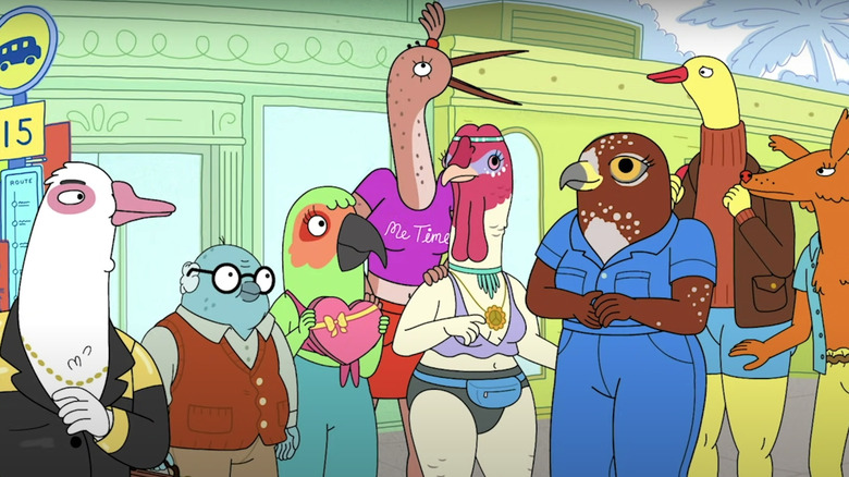 Tuca & Bertie characters on Tuca & Bertie