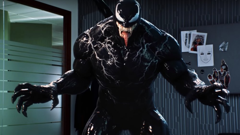 Symbiote Venom in full effect in Venom