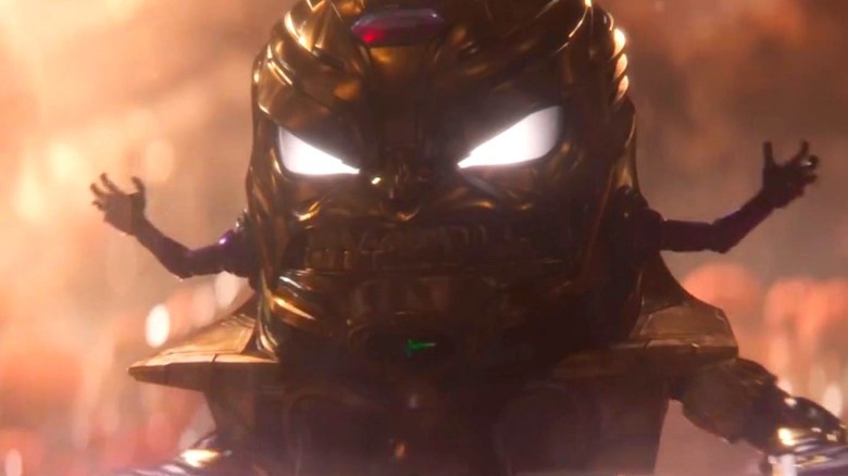 MODOK wearing his helmet