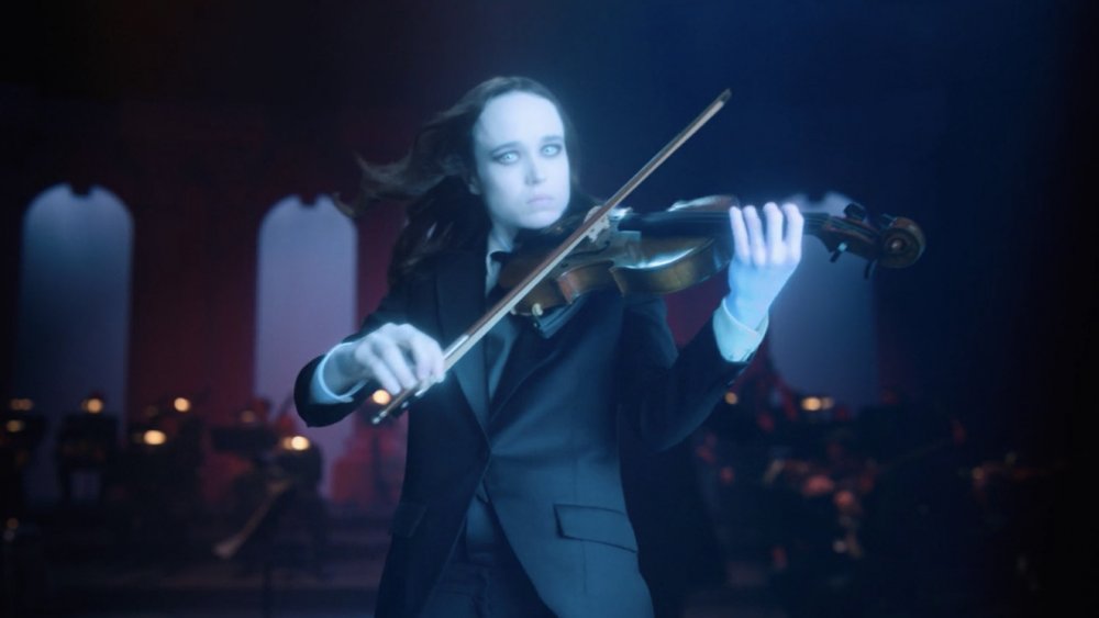 Ellen Page as Vanya in The Umbrella Academy