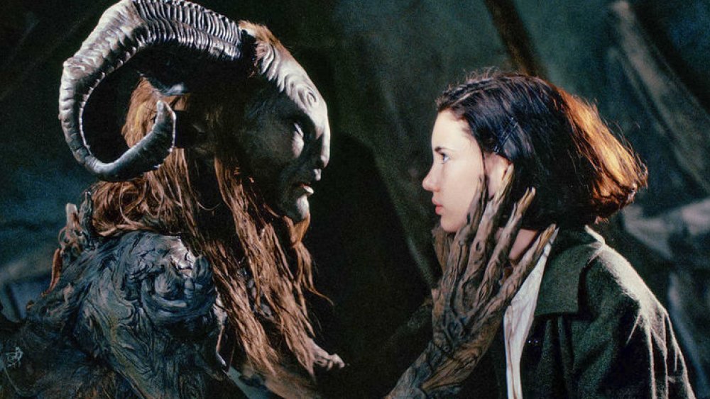 Ivana Baquero and Doug Jones in Pan's Labyrinth