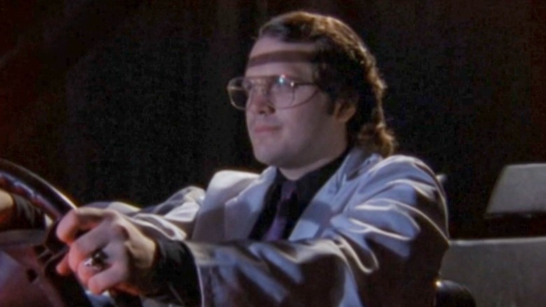 Garth Marenghi driving