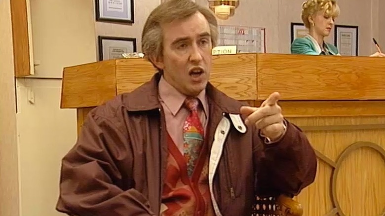 Alan Partridge pointing