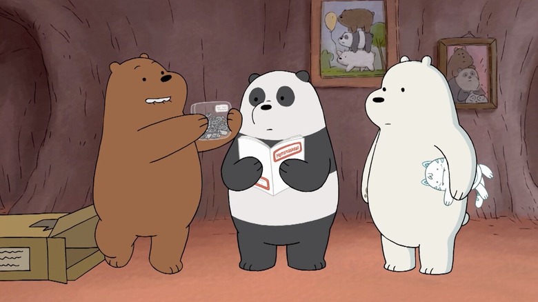 Grizzly, Panda, and Ice Bear