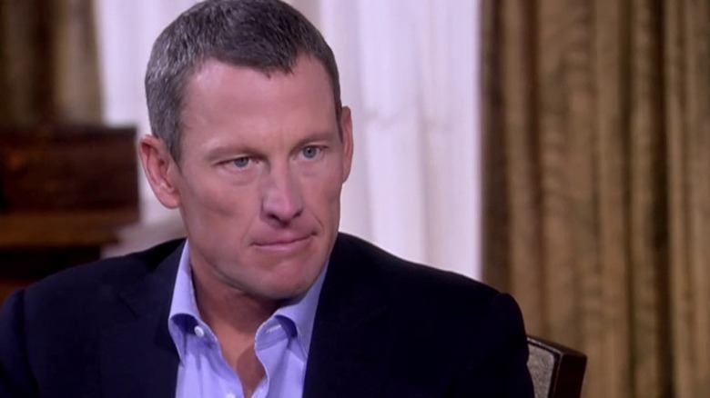 Lance Armstrong speaking in "Stop At Nothing: The Lance Armstrong Story" (2014)