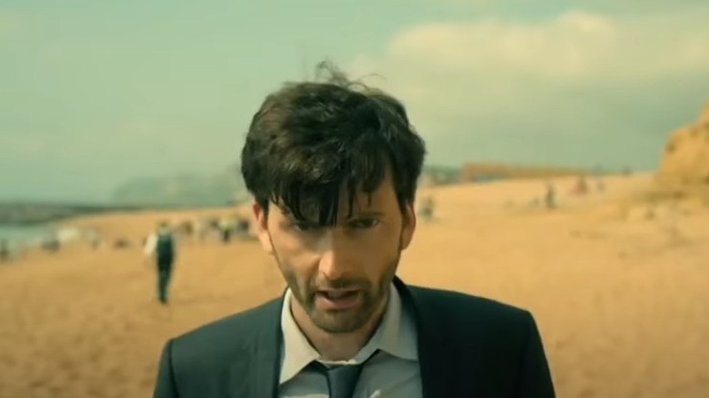 David Tennant bracing